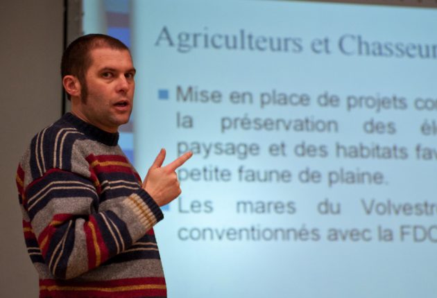Pour Arnaud Gaujard (FDC 31), la JEFS est un atout pour la biodiversité, avec des contraintes minimes pour l'agriculteur.