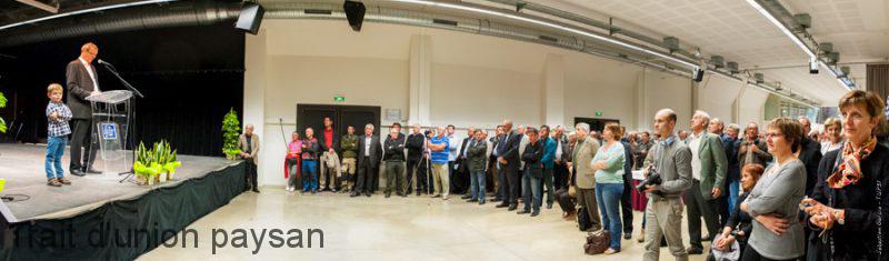 Beaucoup de monde pour souhaiter bon vent à celui qui a marqué les 20 dernières années d’Arvalis Institut du Végétal.