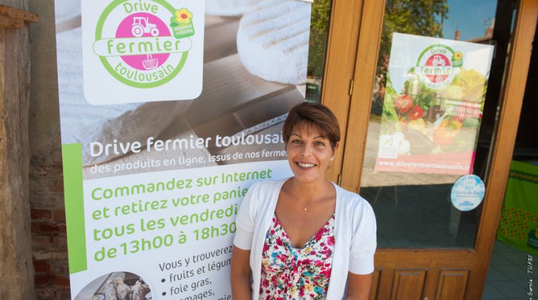 Mission accomplie pour Gaëlle Gousse, animatrice du Drive Fermier