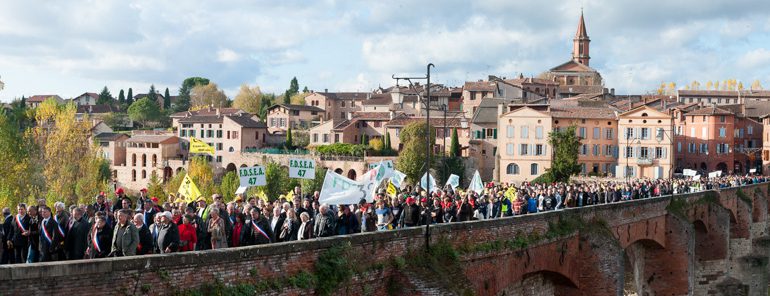 La manifestation, qui se voulait citoyenne, s'est déroulée dans le calme.