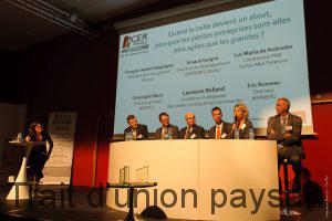 Plusieurs chefs d'entreprise sont venus témoigner de leur façon d'aborder la croissance de leur TPE.