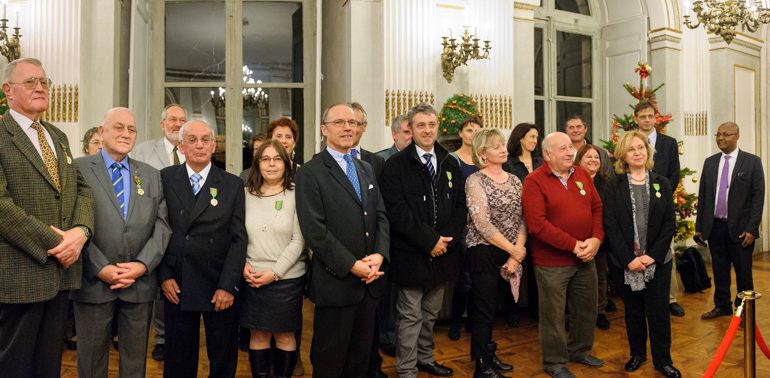 Félicitations aux décorés, en particulier Alain Brousse et Pascale Duraud (agriculteurs) et Pierre Delperié et Martine Colné (lycée d'Auzeville), bien connus du journal.