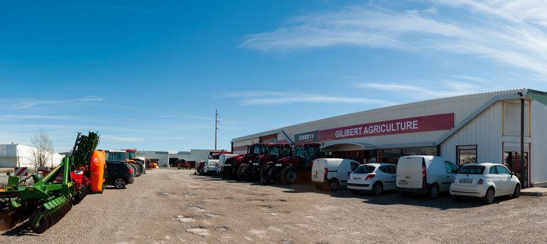 L'équipe de Gilibert Agriculture, la nouvelle concession Case IH de Castelnaudary.