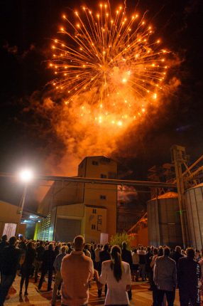 La coopérative a organisé une fête mémorable pour ses 80 ans .