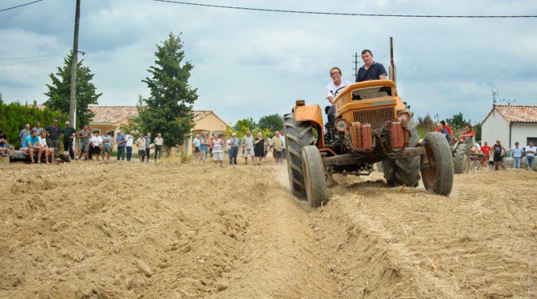 Les agriculteurs d'Auterive ont mis une belle ambiance à Grazac durant tout le week-end.